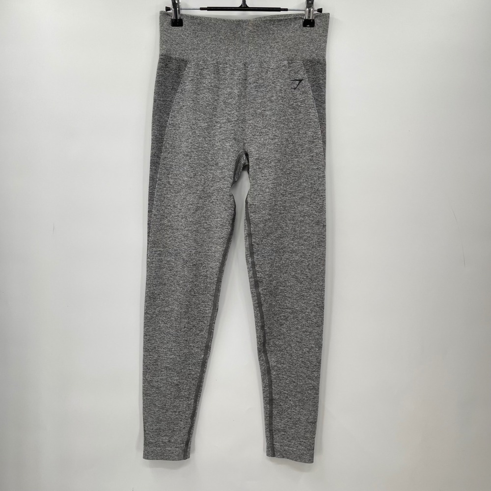 Gymshark Gray Seamless High Waisted Workout Leggings Womens‎ Size L